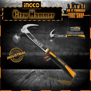 INGCO Original Claw Hammer 16oH Overall Forget Anti Shock Handel - Industrial - HCH8816 INGCO Oel - Industrial - HCH8816