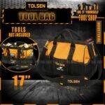 Tolsen Industrial Tool Bag Rigid Frame (17") 80101