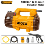 Ingco High Pressure Washer 2000W-160Bar HPWR20018 Washer for multiple use, solar panel cleaning, Car Wash, Ac Wash, Garden, plants