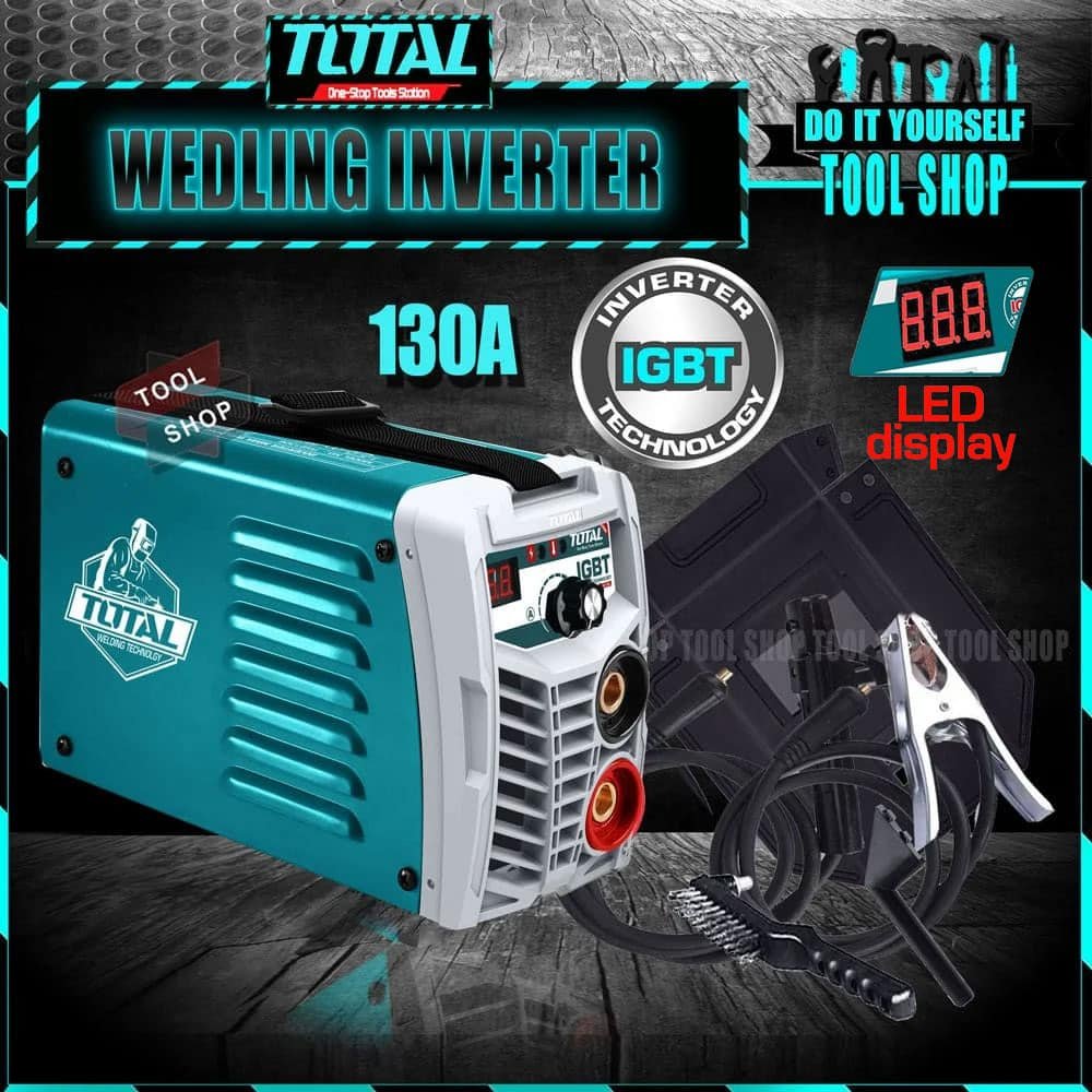 TOTAL Welding Inverter MMA 130A TW21306