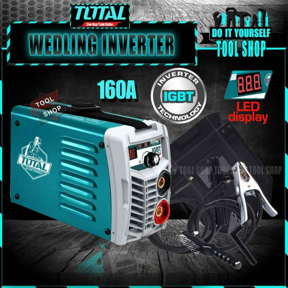 TOTAL Welding Inverter MMA 160A TW21606