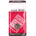 Maxell Original 1 Pcs CR1632 3V Lithium Battery Button Coin Cell (Made in Japan)Maxell Original 5 Pcs CR1632 3V Lithium