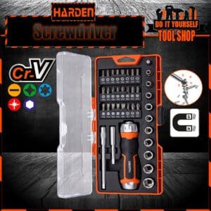 Harden 38 Pcs Ratchet Magnetic Screwdriver 551238 in pakistan
