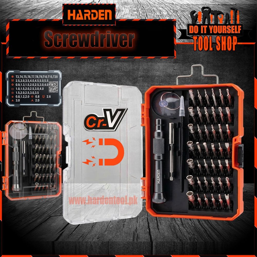 Harden 46Pcs Precision Screwdriver 550145 in paistan