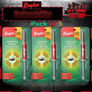 Pack of 3 KINGTOX Roach Killing Gel King Gel Injection