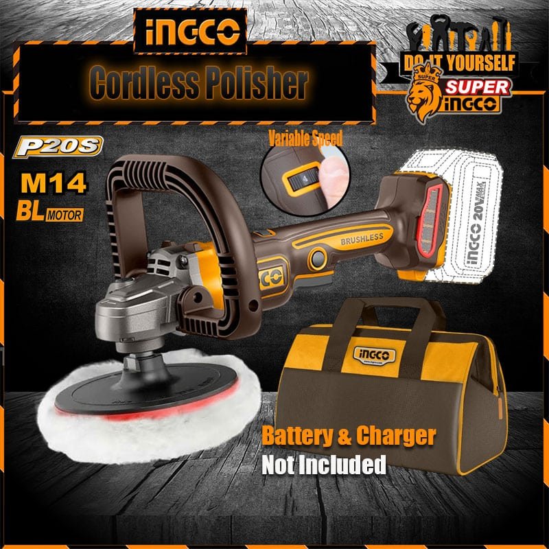 Ingco APLI2018 Cordless Polisher 20V in pakistan
