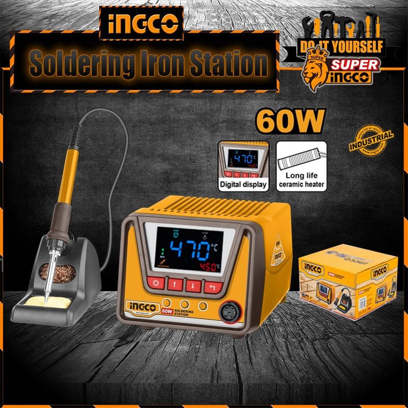 INGCO SI016923 Adjustable Temperature Electric Soldering