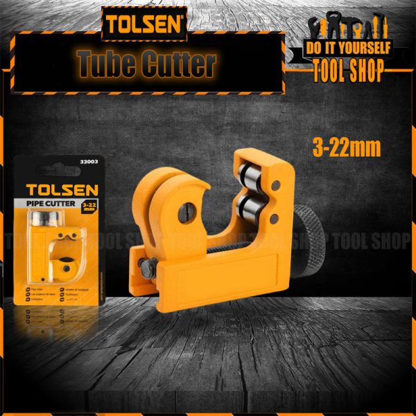 Tolsen 33003 Pipe Cutter 3-22MM Copper, aluminum,