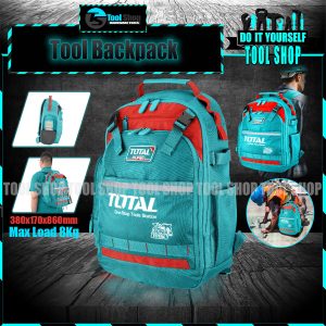 Total Tool Backpack Max Load 8kg - THBP02025 - total tool official