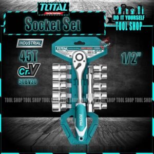 TOTAL THT141121 12 Pcs Ratchet Socket Set Total tool official