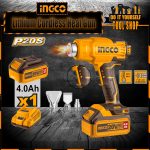 INGCO 20V CORDLESS HEAT GUN HGLI20025