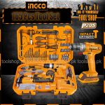 INGCO 165pcs Tools Set (With 20v Impact Drill) daraz all flagship store