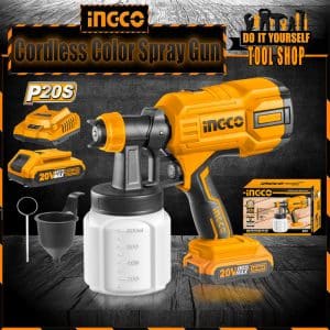 ingco cordless spray gun color gun