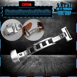 Stainless Steel Flip Lock Butterfly Deployment Clasp Watch Deployant Buckle Watch Strap 16mm 18mm 20mm 22mm