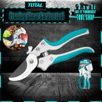 TOTAL Pruning Shear 8 Inch Best for Garden tool