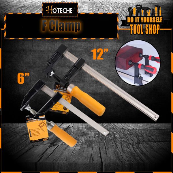 Hoteche F Clamp With Plastic Handle