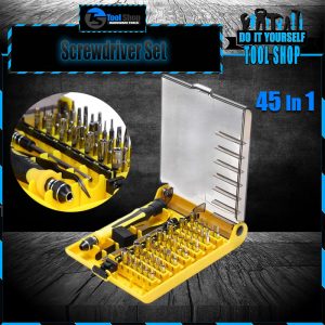 45 in 1 Telecommunications Watch Repair Tool Combination Multi-Purpose Screwdriver Screwdriver Set