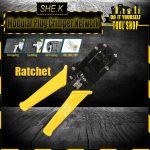 Ratchet Network Cable Crimping Tool RJ45