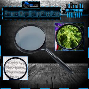 zoom glass maginifer