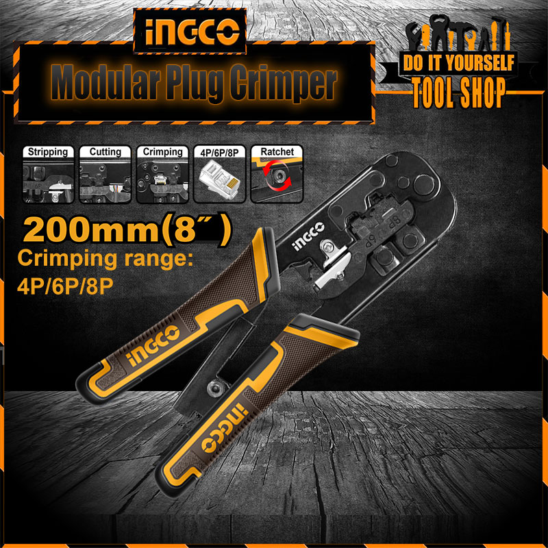 ingco pakistan tool Modular plug crimper in pakistanq