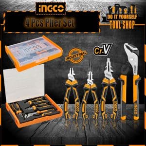 Ingco HKTV01P042 4 Pcs Pliers Set