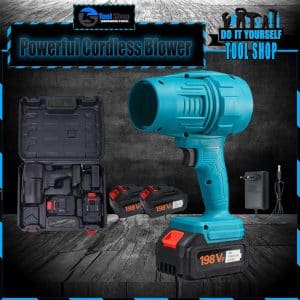 eaf Blower, Seese Cordless Turbo Jet Leaf Blower Handheld, Turbo Super Power Air Duster, Three Adjustable Wind Speeds Powerful Handheld Blower