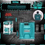 Total Knapsack Sprayer 20L THSPP42002 total tool pakistan