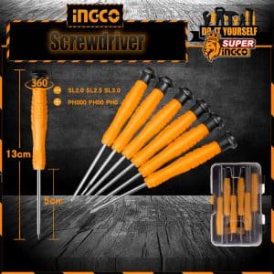 Ingco 6-Pieces Precision Screwdriver Set - HKSD0618