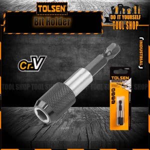 SCREWDRIVER BIT HOLDER WITH QUICK RELEASE 77863