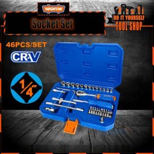 WADFOW 45 Pcs 1/4" socket set WST4D45