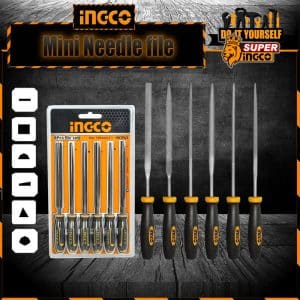 Ingco 6 Pcs Mini Needle File Set - HKTF63