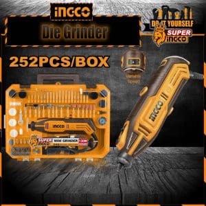 Ingco Mini Die Grinder 152 Pcs 130W Variable Speed MG133281