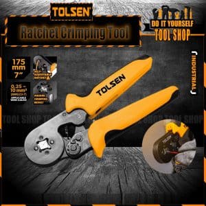 Tolsen Ratchet Crimping Plier 38058