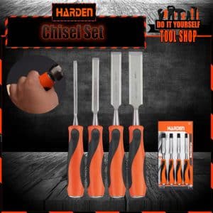 Harden 4Pcs Wood Chisel Set Woodworking Carpenter