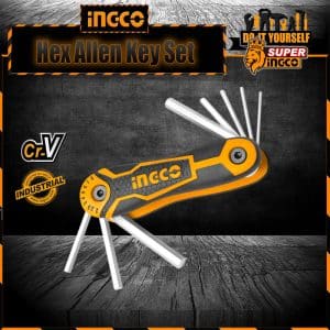 Ingco Hex key 8PCS CR-V HHK14081