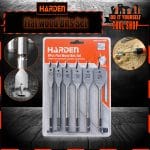 Harden 6Pcs Flat Wood Bits Set 613066