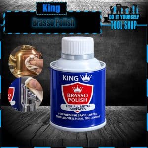 King Metal Polish for aluminum stainless steel chromes copper 100ml
