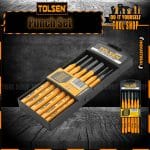 Tolsen 6Pcs Punch Set (Industrial) 1.5-8Mm-25090
