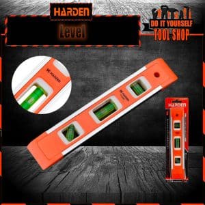 Harden Professional Aluminum ABS Torpedo Level – 9″ | 580521