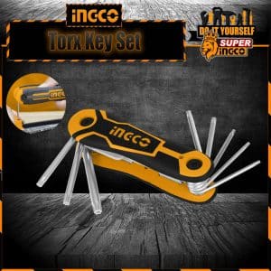 Buy Ingco 8pcs torx key set( Pocket) HHK14083 at Hardwarepasal.com || Online Shopping in Kathmandu pakistan