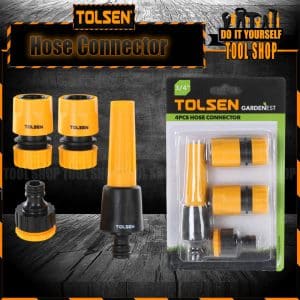 Tolsen 4 pcs Hose Connector Set 57171 tolsen pakistan