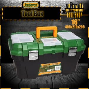JDTB3316 16" Plastic tool box 16" Plastic Tool Box Material: PP Metal buckle