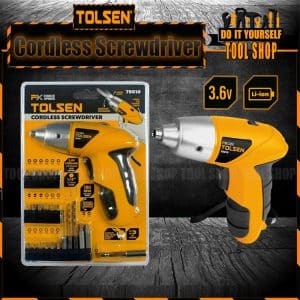Tolsen 26Pcs Lithium-Ion Cordless screwdriver in pakistan