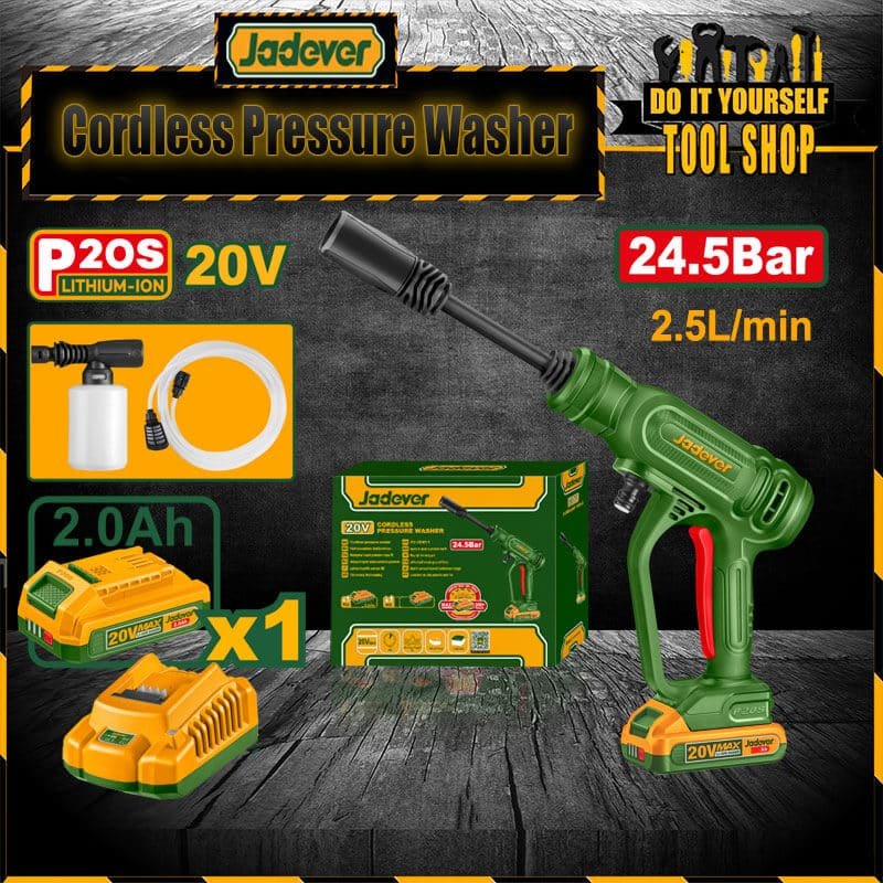 JADEVER JDQX01203 P20S Cordless Lithium-Ion Pressure