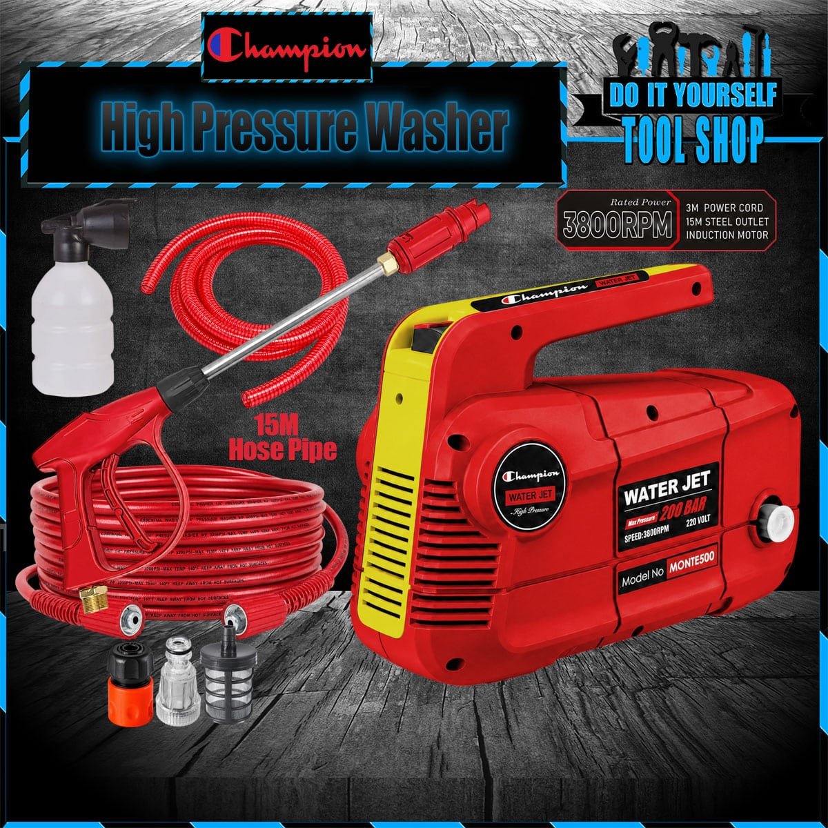 Champion High Pressure Washer Induction Motor | Solar Panel