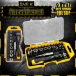 She.k 23 Pcs Sleeve Screwdriver Set SK-1162