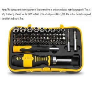 She.k 65 Pcs Screwdriver Bit and Socket Set