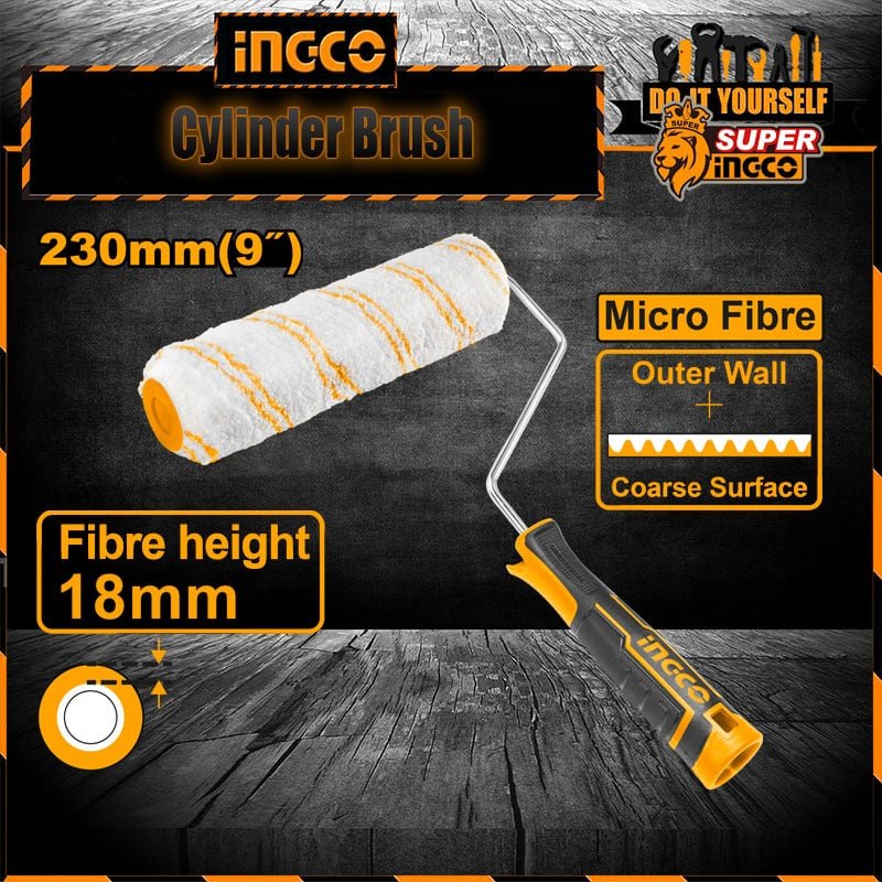 Cylinder Brush Outer Wall 230mm / 9" Micro Fibre