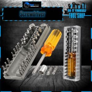 28 Pcs Screwdiver bit and Socket Set with Case 220