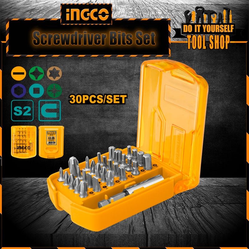 INGCO AKSD08301 30Pcs screwdriver Bits